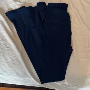 lululemon athletica Blue Flare Leggings